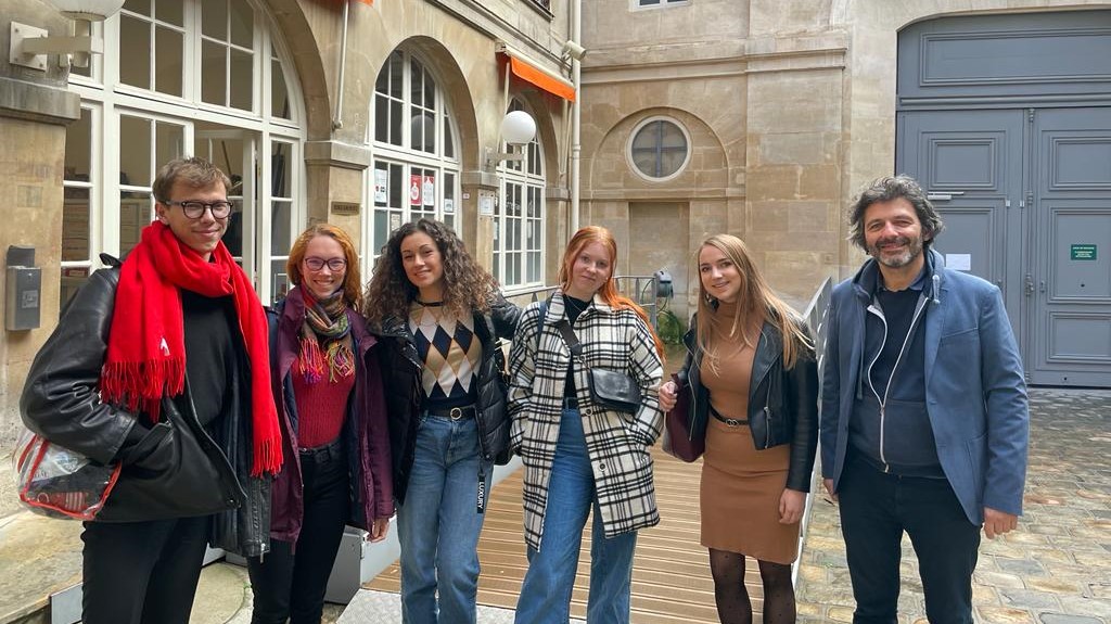 Le premier groupe du projet collectif Sciences Po